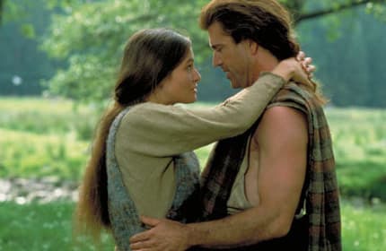 Mel Gibson: Braveheart, 1995